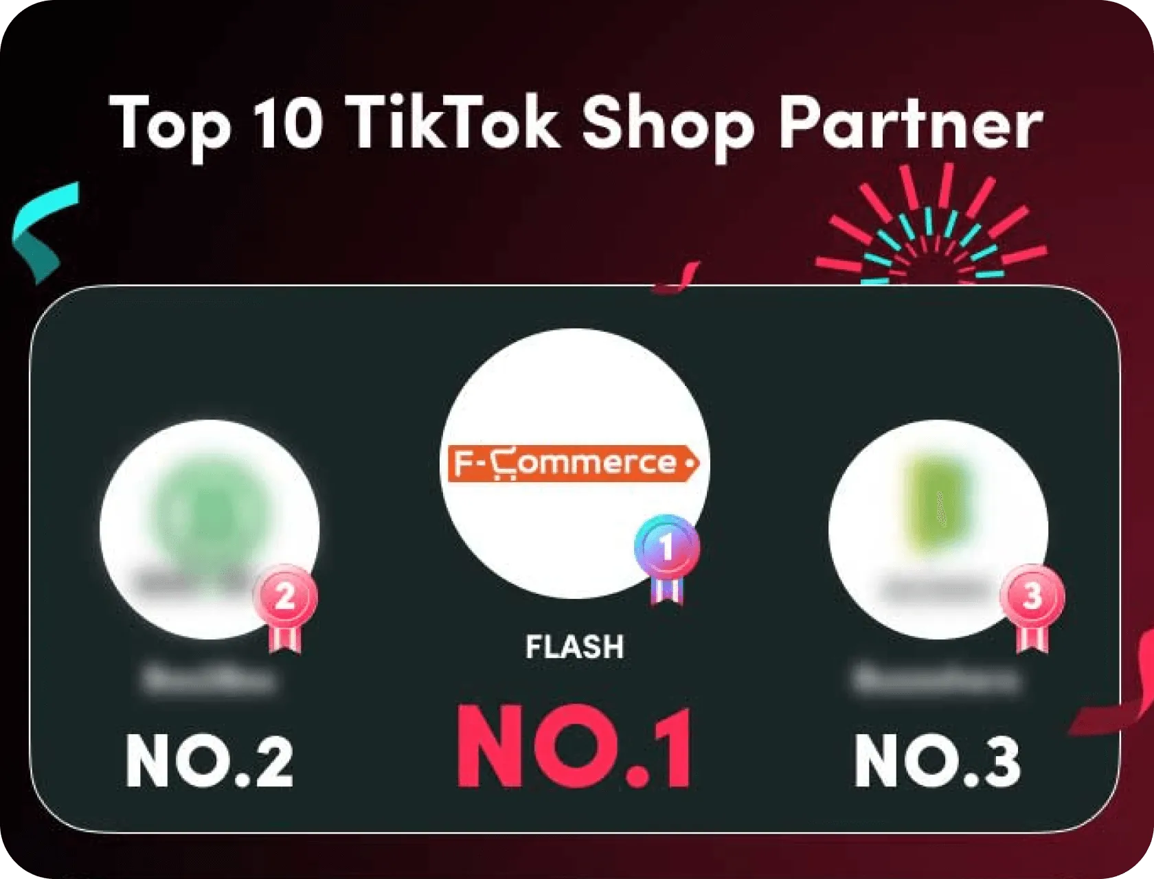 F-commerce become top 1 tiktok shop partner